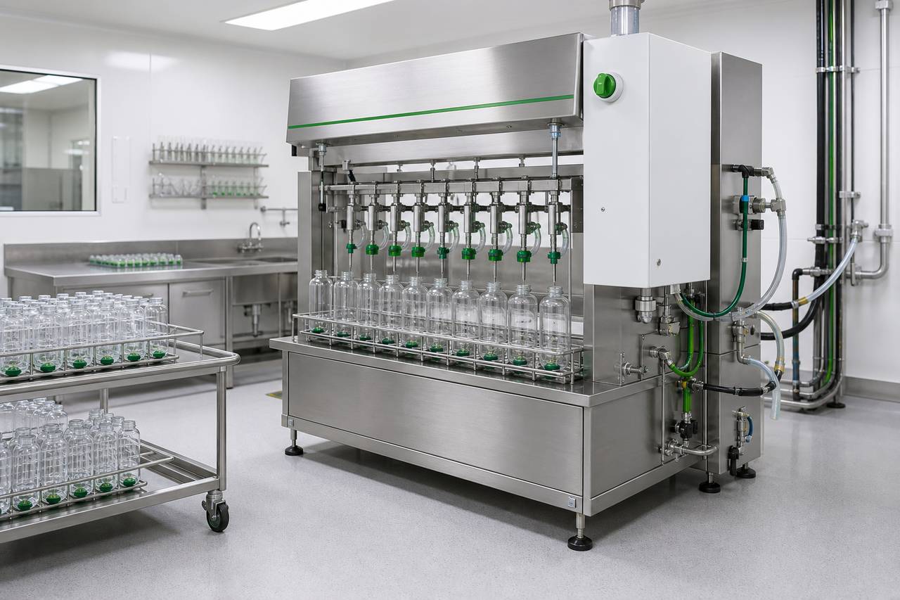 Water Bottle Filling Machine overall equipment view