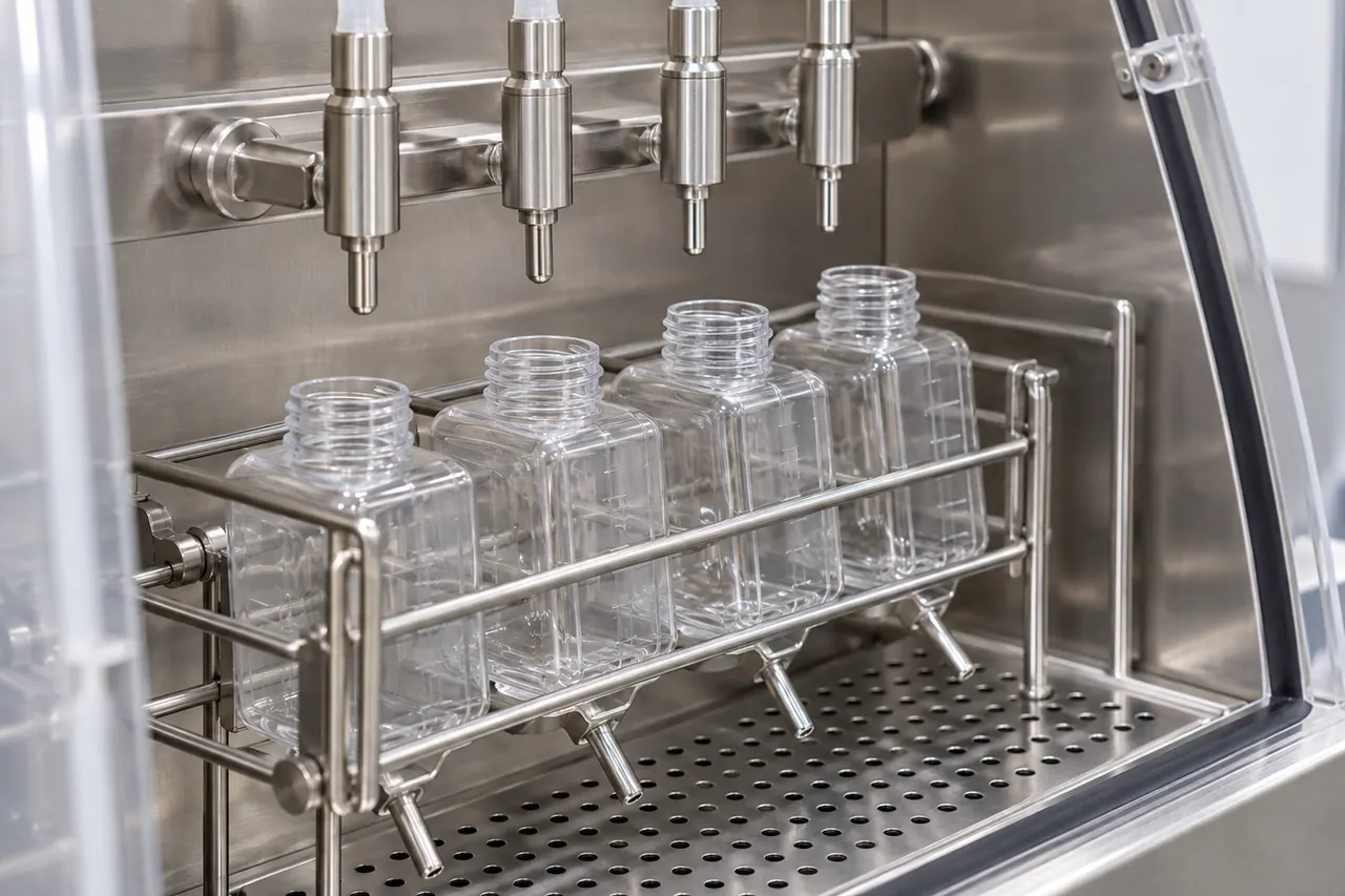 Water Bottle Filling Machine key hardware and interface detail