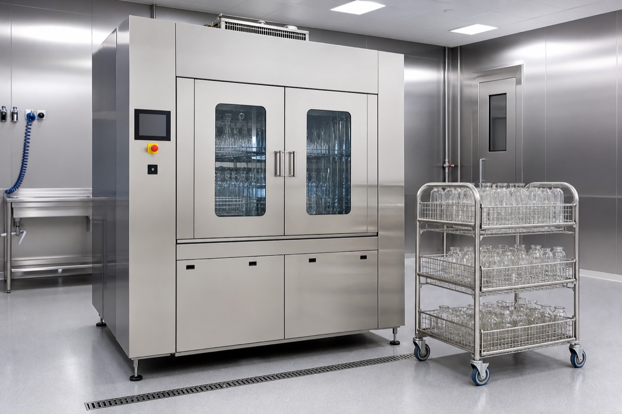 Water Bottle Washer overall equipment view